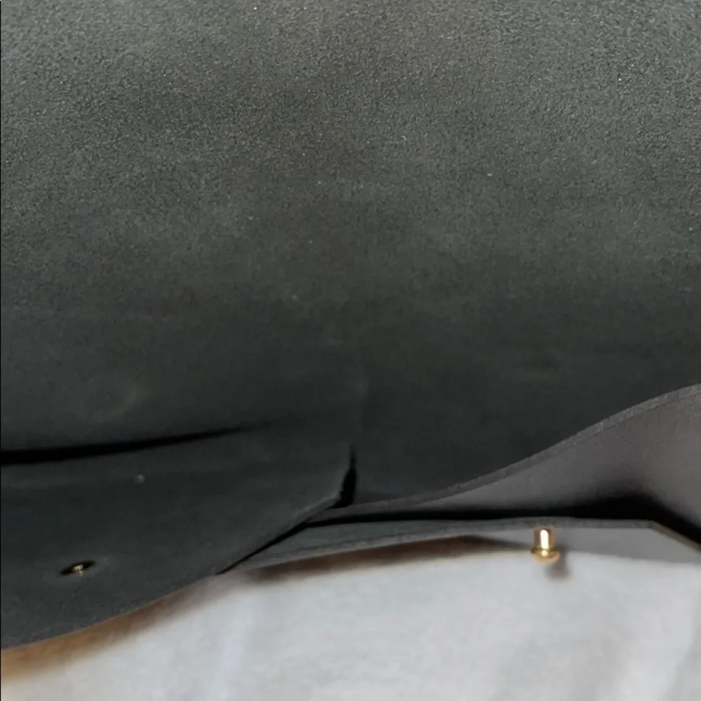 Tribe Alive Black Simple Envelope Clutch - DustBag